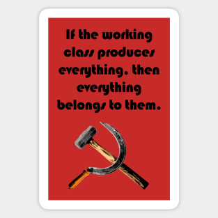 Working Class Sticker